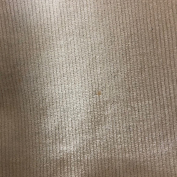 Chicos White Corduroy Jacket Size 1/Medium - Picture 6 of 8